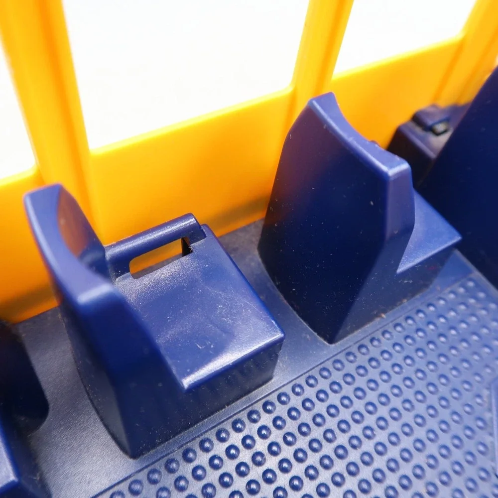 Playmobil Part Yellow School Bus Blue Seats No Roof